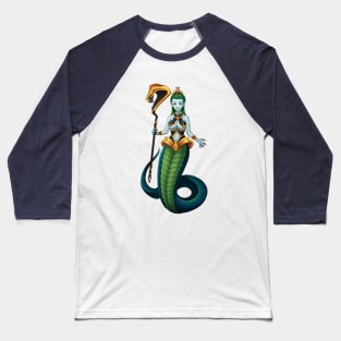 Snake girl Baseball T-Shirt